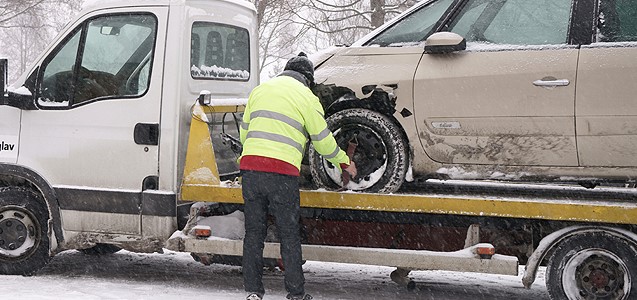 Emergency Road Crews Battle Icy Conditions Across Maryland