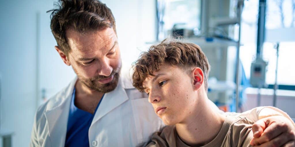 Childhood sexual abuse of a patient in Maryland