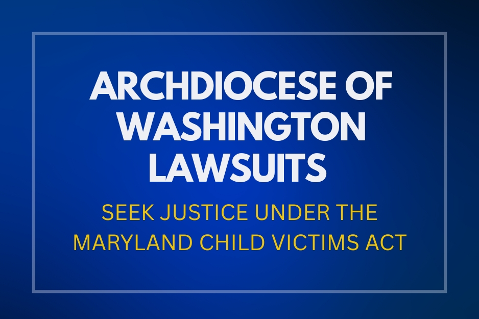 Were you sexually abused or molested by a member of the clergy in Maryland?